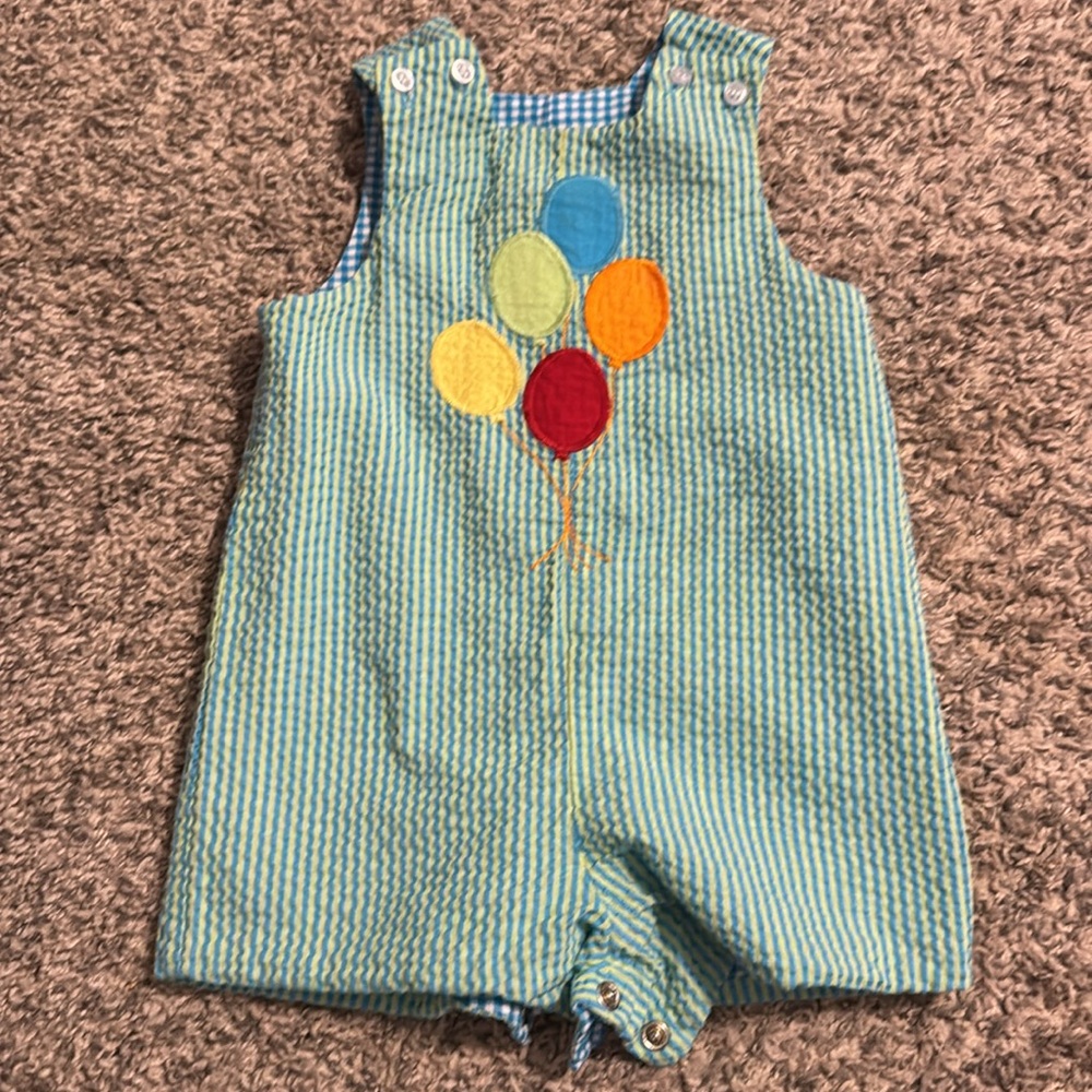 The Bailey Boys reversible romper
